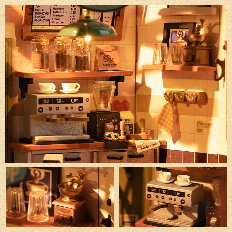 Tienda de café miniatura - Since 1873