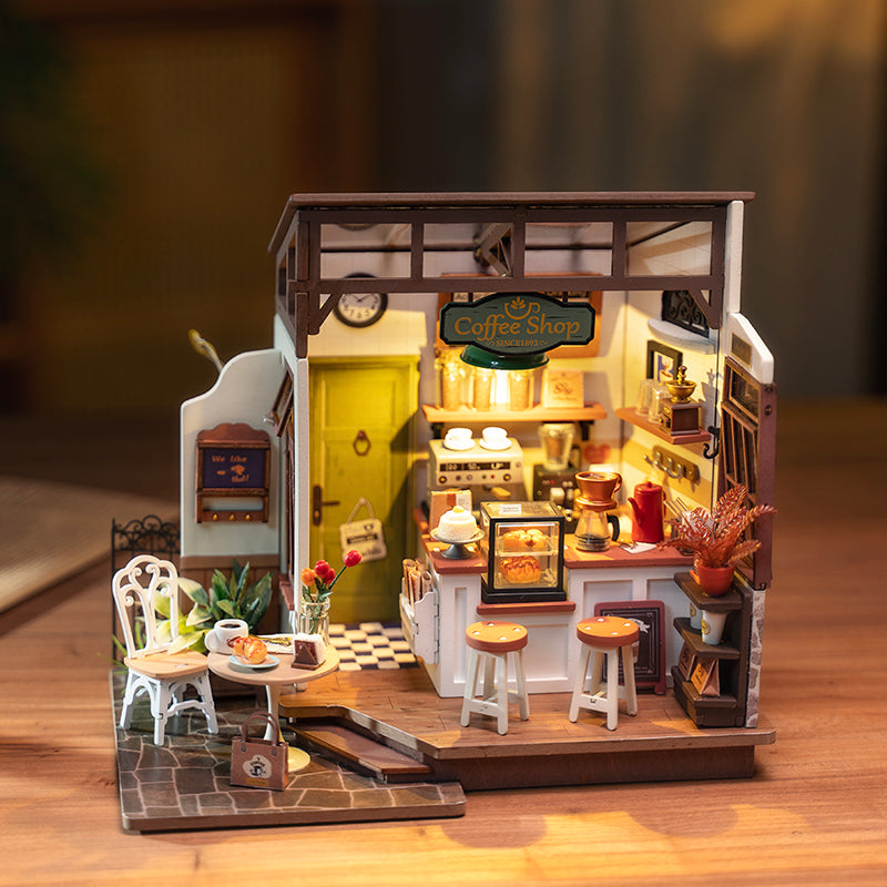 Tienda de café miniatura - Since 1873