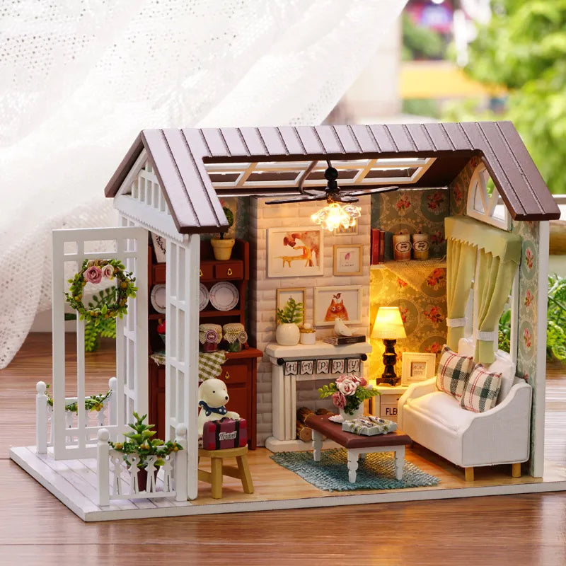 Casa de campo miniatura
